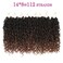 SamBraid Goddess Locs Crochet Hair 14 Inch, 8 Packs New Goddess Faux Locs Crochet Hair for Black Women, River Locs Crochet Hair with Curly Ends (14Inch, T1B/30, 8Packs)