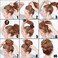 Hair Donut Bun Maker, 2PCS Large Ring Style Bun Shaper for Thick and Long Hair (3.5 Inch/Black)