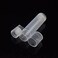 25 Pieces 5ml Clear Empty Plastic Container Lip Balm Containers Lipstick Tubes Plastic Refill Lip Balm Tube with Cap