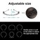 Hair Band, Metal Hair Bands for Men Women, Black Wavy Hair Bands, Spring Outdoor Sports Headbands, Unisex Hair Bands Accessories, Simple Elastic Headwear