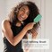 AM8:00 Curl Defining Brush,9Rows Premium Styling Hairbrush for Curly Hair, Enhances Curls Definition &amp; Separation, (Green)