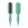 AM8:00 Curl Defining Brush,9Rows Premium Styling Hairbrush for Curly Hair, Enhances Curls Definition &amp; Separation, (Green)
