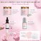 Spa Gifts for Women, 28pcs Rose Facial Skin Care Set includes Face Cream,Bath Oil,Shower Accessories. Body &amp; Facial Kit for Women, Birthday Gift for Women, Mother's Day Gift
