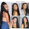 NICETODAY Senegalese Twist Crochet Hair 30 Inch Jumbo Crochet Hair For Black Women Long Synthetic Braiding Hair 6 Packs Crochet Twist Hair Pre Looped with Straight Ends (30inch,1B#)