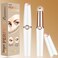 Eyebrow Hair Remover, Upgraded Hair Removal Trimmer, Flawless &amp; Pain-Free Facial Hair Removal for Women &amp; Men, Body Hair Trimmer Personal Groomers for Upper Lips/Nose/Eyebrow/arms/Legs (Pearl White)
