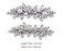 2 Pieces Silver Rhinestone Hair Clips Flower Fancy Hair Clips Sparkly Hair Barrettes Crystal Pearl Hairpins Bling Wedding Accessories for Women Bridal