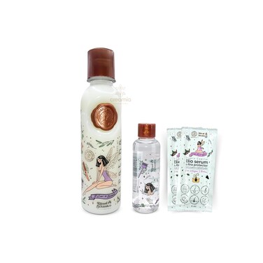 Keratina Organica de 250 ml, Organic Hair relaxer, Home kit hair relaxer, Natural Keratin. (Mediana 8.45oz), white