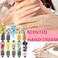 10 PCS Natural Plant Fragrance Hand Cream,Moisturizing Hand Lotion for Dry Cracked Hands Mini Travel Hand Lotion Hand Care Cream Gift Sets for Women