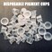 Disposable Small Ink Cups - 1000 Pcs, Microblading &amp; Permanent Makeup Container for Tattoo Ink &amp; Needles