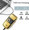 DSP&reg; Bald Shaver for Men Shavers for Men 2 in1 Barber Shaver with Precision Trimmer 3-Speed Electric Razor with LED Digital Display Stainless Steel (Gold)