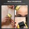 DSP&reg; Bald Shaver for Men Shavers for Men 2 in1 Barber Shaver with Precision Trimmer 3-Speed Electric Razor with LED Digital Display Stainless Steel (Gold)