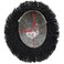 Afro Toupee for Black Men Durable Full Poly Skin Base Hair Replacement System for African American Injected PU 8x10 Inch Hairpiece Fashion Afro Curl Mens Wigs Medium Density Natural Looking