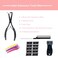 Tape in Hair Extensions Pliers Hair Sealing Pliers Flat Surface Professional Hair Extension Tool Kit for Hair Extensions Tape Tabs