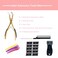 Tape in Hair Extension Pliers Hair Extension Tools Kit for Women Tape in Pliers for Hair Tape in Tools for Hair Extensions (Gold)