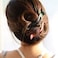 6PCS Hair Claws Clips No Slip Strong Hair Clips Teeth Curve Durable Alligator Duck Bill Jaw Clips Hair Styling Accessories (01)