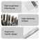 RHOS Hair Brush Cleaning Tool, 2-in-1 High-toughness Cleaning Claws and High-hardness Bristles, Suitable for Home, Hair Salon and Other Places, Ergonomic Handle, 2 Pack-Gray