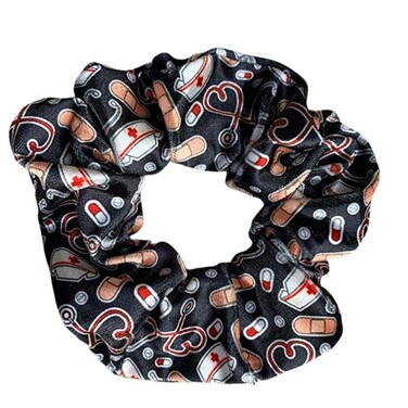Infinity Collection Nurse Scrunchie, Hair Ties, and Nursing Elastics Gift