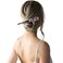 2 Pack Large Metal Claw Duckbill Alligator Clips For Thick or Heavy Hair Beak Cellulose Acetate Hair Clips Teeth Hair Barrettes No Slip Grip Hair Slide Stylish (Black)