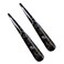2 Pack Large Metal Claw Duckbill Alligator Clips For Thick or Heavy Hair Beak Cellulose Acetate Hair Clips Teeth Hair Barrettes No Slip Grip Hair Slide Stylish (Black)
