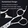 Dream Reach Professional 6 inches Hair Cutting Scissors Japanese 440C Steel Thinning Scissor for Men/Women Cutting for Salon/Barber/Home
