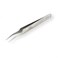 Vetus Tweezer Professional Tweezers Tool Non-magnetic Stainless Steel Curved Slant Tip Eyelash Eyebrow Tool (ST-17)