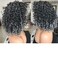 PRETTIEST Afro Curly Wigs with Bangs for Black Women Kinky Curly Wig for Daily Wear (Ombre Grey)