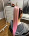 Pink Braiding Hair Extensions Pink Bundle Jumbo Braids for Box Braids Crochet Hair Premium Synthetic Fiber Single Color for Women 24 Inches 100g/bundle (3 Bundles/Pack,Pink)