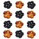 12PCS Flower Shaped Small Hair Clips Claw Jaw Hair Clips Clamps Non-Slip Hair for Women Girls Hair Accessories