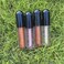 10 Pieces Round Lip Gloss Tubes with Wand, 4.5ml Mini Lip Gloss Containers Empty, Lipgloss Wand Tubes with Rubber Stoppers for Women Cosmetics DIY (Black)