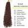 LMZIM 5 Packs 36 Inch Butterfly Crochet Hair for Black Women Faux Locs Pre looped Pre-twisted Braids (36 inch 5 pack, 30)
