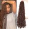 LMZIM 5 Packs 36 Inch Butterfly Crochet Hair for Black Women Faux Locs Pre looped Pre-twisted Braids (36 inch 5 pack, 30)