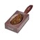Handmade Wooden Cushion Hair Brush for Women Men Hairbrush with Bamboo Pins Massage Scalp &amp; Detangling for Curly Thick Long Fine Dry Wet Hair (Oval Shape)