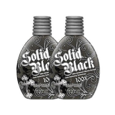 Dark Tanning Lotion, Black, 13.5 Fl Oz (Pack of 2)