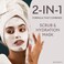 SEACRET 2-in-1 Facial Scrubbing Mask &ndash; Exfoliating Face Scrub &amp; Mask   Gentle Face Scrubber Exfoliator for Deep Cleansing &amp; Radiant Skin   Infused with Dead Sea Minerals &amp; Pumpkin Enzyme and Kaolin