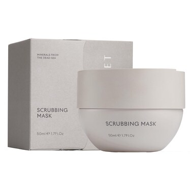SEACRET 2-in-1 Facial Scrubbing Mask &ndash; Exfoliating Face Scrub &amp; Mask   Gentle Face Scrubber Exfoliator for Deep Cleansing &amp; Radiant Skin   Infused with Dead Sea Minerals &amp; Pumpkin Enzyme and Kaolin