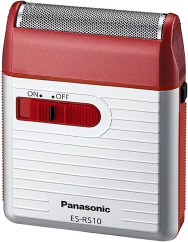 Panasonic Men's Shaver for Traveler ES-RS10-R Red   DC3V (2 x AA Alkaline) (Japan Model)