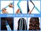 40PCS Hair Curlers Heatless Magic Hair Rollers Wave and Spiral Two Styles Formers(12inches) with 4PCS Styling Hooks Kit DIY Hair Curlers No Heat Damage for Most Hairstyles Short and Medium Hair