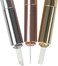 Manual Microblading Pen, Eyebrow Pens Microblade Supplies, Semi Permanent Makeup Tool, Whole Copper Hand Tools, Microblading Heavy Manual Pen for Eyebrows Eyeliner Lips Makeup (Golden)