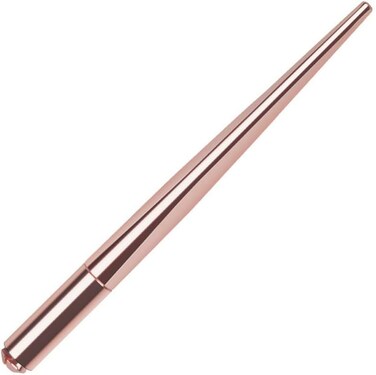 Manual Microblading Pen, Eyebrow Pens Microblade Supplies, Semi Permanent Makeup Tool, Whole Copper Hand Tools，Microblading Heavy Manual Pen for Eyebrows Eyeliner Lips Makeup (Golden Rose)