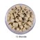 500 Pcs 5mm Silicone Lined Micro Rings Links Beads for Hair Extensions (#613 Bleach Blonde)