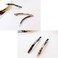 Luckycivia 4 Pack Hair Barrette, Long and Thin Handmade Celluloid Onyx Hair Clip, Elegant Automatic Hair Clip, Barrette Ponytail Holders for Women/Girls - 4 Inches