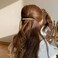Luckycivia 6 Pack Women Hair Clip, French Styles Metal Hair Pins, Simple Retro Hair Barrettes for Women and Girls, 3 Colors