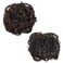 Benehair Messy Bun Hair Piece with Combs Clip in Bun Scrunchie Juva Bun Dish Fluffy Wavy Hair Updo Easy Stretch Big Chignon Short Ponytail Hairpiece for Women Medium Brown 90g