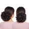 Benehair Messy Bun Hair Piece with Combs Clip in Bun Scrunchie Juva Bun Dish Fluffy Wavy Hair Updo Easy Stretch Big Chignon Short Ponytail Hairpiece for Women Medium Brown 90g
