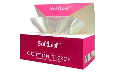 Disposable Face Towels, Lint-Free Cotton Face Towelettes, Soft Face Towels, Facial Tissue for Skin Care, Makeup Remover Dry Wipes, Face Cloths for Cleansing, 7.87"&times;7.87", 60 Count, Pack of 1
