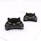 Yusier 2 PCS Cute Cat Claw Hair Claw Clip Two Sizes That Stay in Place Hair Clips Hair Clips fo Women Girl (Black Cat)