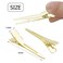 BronaGrand Hair Clips, 100pcs 4.5cm Single Prong Clips Gold Curl Pins Duckbill Section Clips for Hair Extensions Styling Crafting