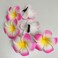 10Pcs Multicolor Hawaii Plumeria Flower Clips Hawaiian Flower Hair Barrettes Beach Party Hair Clips Artificial Tropical Flower Hairpins for Wedding Hair Accessories (7cm)