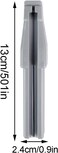 Gray 3 in 1 Eyebrow Pencil Sharpener, Duckbill-Shape Eyebrow Sharpener Auxiliary Tool for Waterproof Peel Off Brow Pencils for Beginners and Professional, Eyebrow Color, Makeup, Eyebrow Color