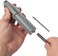 Gray 3 in 1 Eyebrow Pencil Sharpener, Duckbill-Shape Eyebrow Sharpener Auxiliary Tool for Waterproof Peel Off Brow Pencils for Beginners and Professional, Eyebrow Color, Makeup, Eyebrow Color